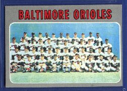 1970 Topps Baseball Cards      387     Baltimore Orioles TC